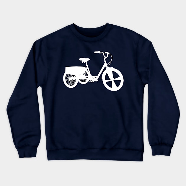 Bicycling Tri One Crewneck Sweatshirt by Samr Shop